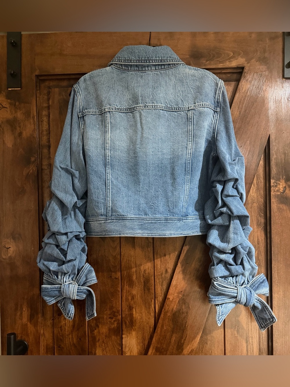 Alice + Olivia Tiff Denim Jacket - Picture 9 of 13